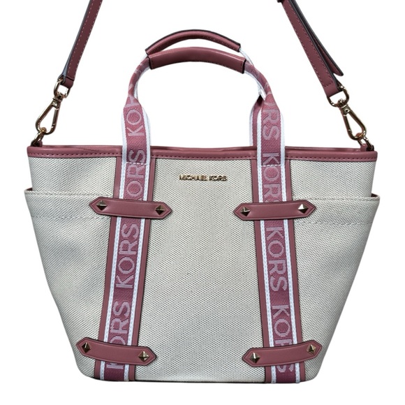 Michael Kors Maeve Logo Convertible Tote NWOT - Picture 1 of 16